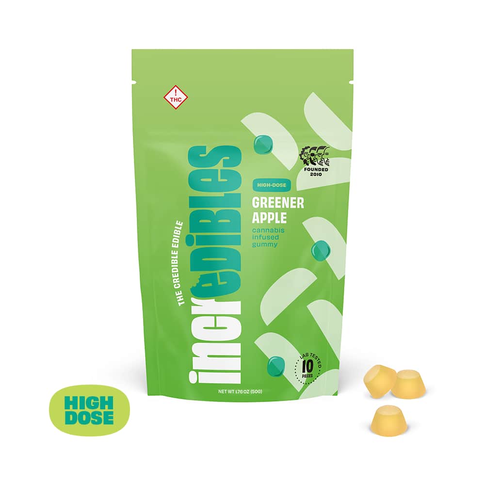 greener apple - candies 220mg - hybrid - 10pk