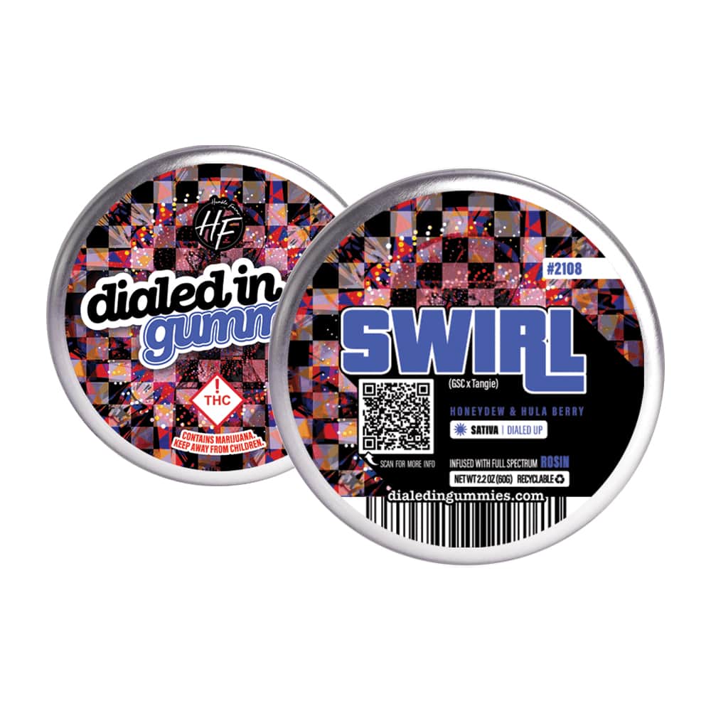 berry swirl - 100mg  candies - sativa  - 10pk