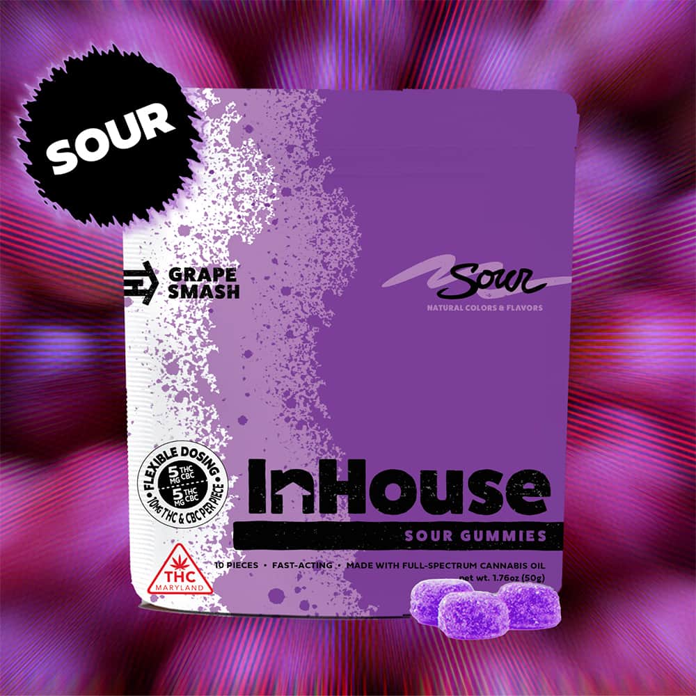 Sour Grape - 100mg Candies - 10pk