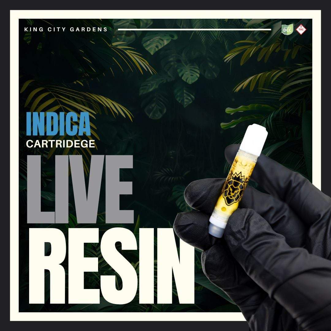 Apps And Nanas - 1g Live Resin Cart - Indica