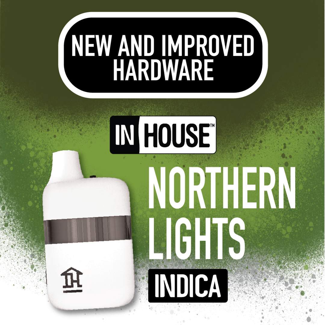 northern lights - 2g distillate disposables - indica 