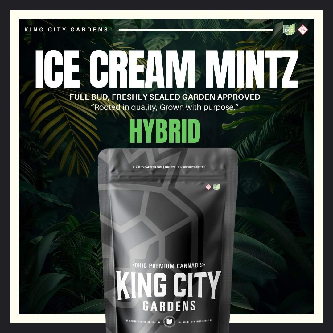 ice cream mintz - 14.15g whole buds - hybrid