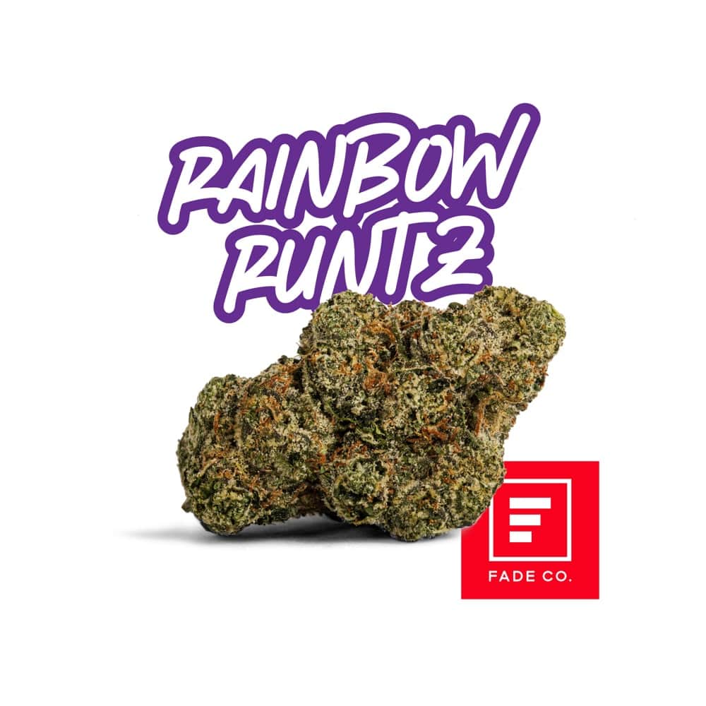 rainbow runtz - 7g  smalls - hybrid 