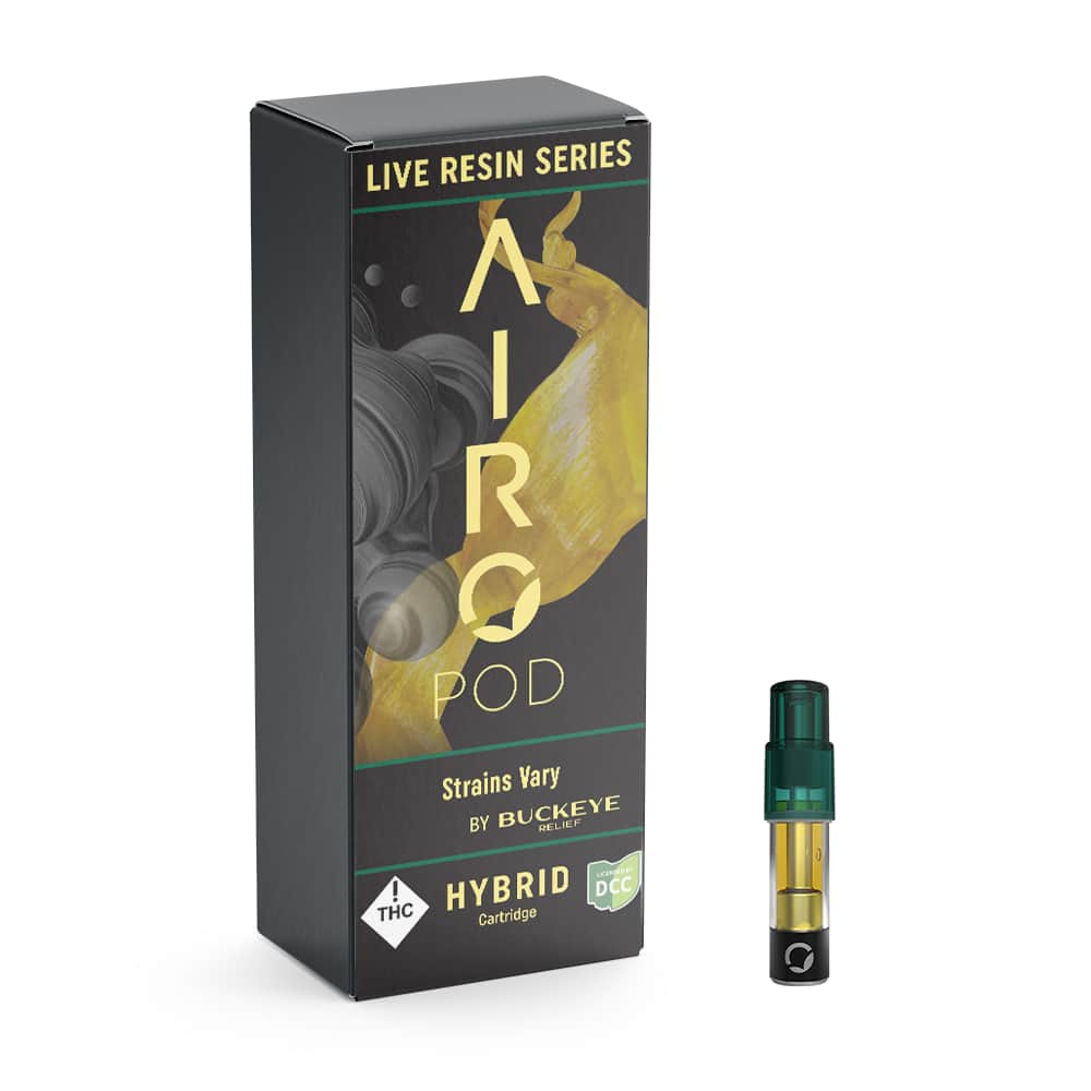 sour larry cross - 0.5g live resin airo pod - hybrid