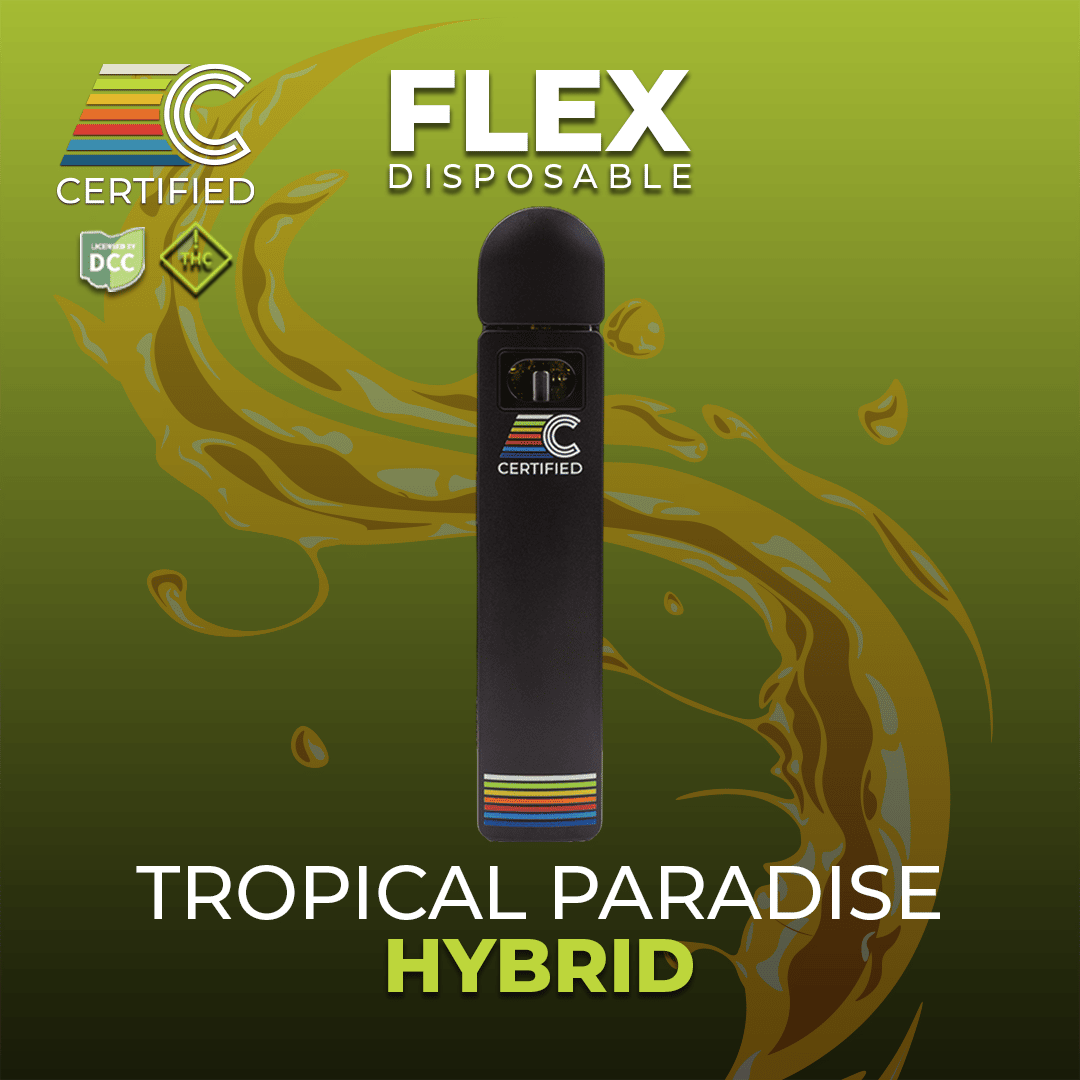 Tropical Paradise - 1g Distillate Disposable - Hybrid