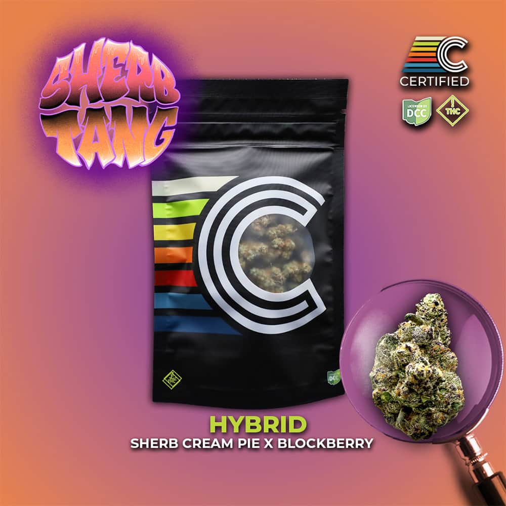 Sherbtang #1 - 14.15g Whole Buds - Hybrid