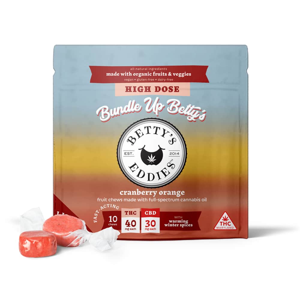 cranberry orange - 400mg candies - 10pk