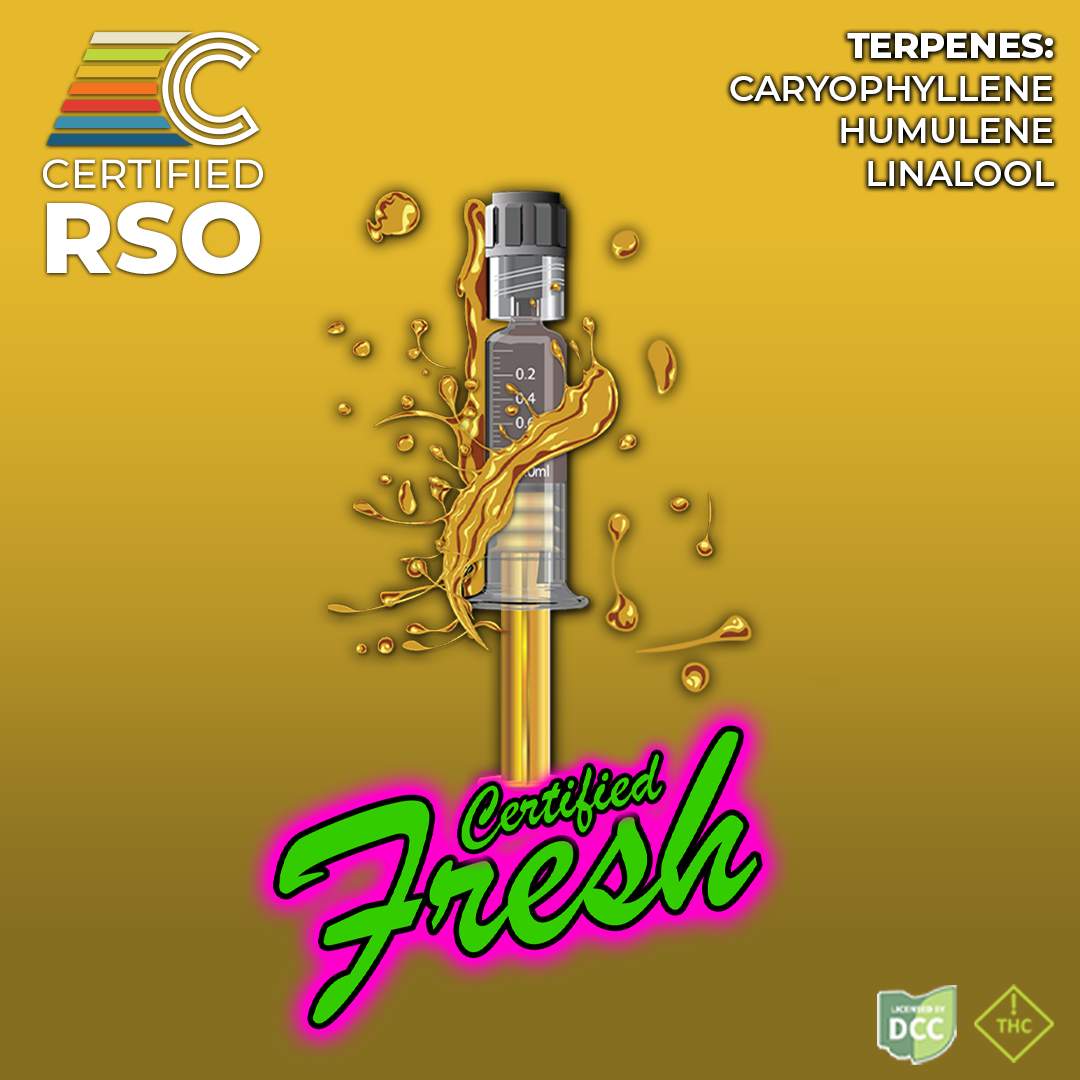 certified fresh - 1g  RSO - hybrid 