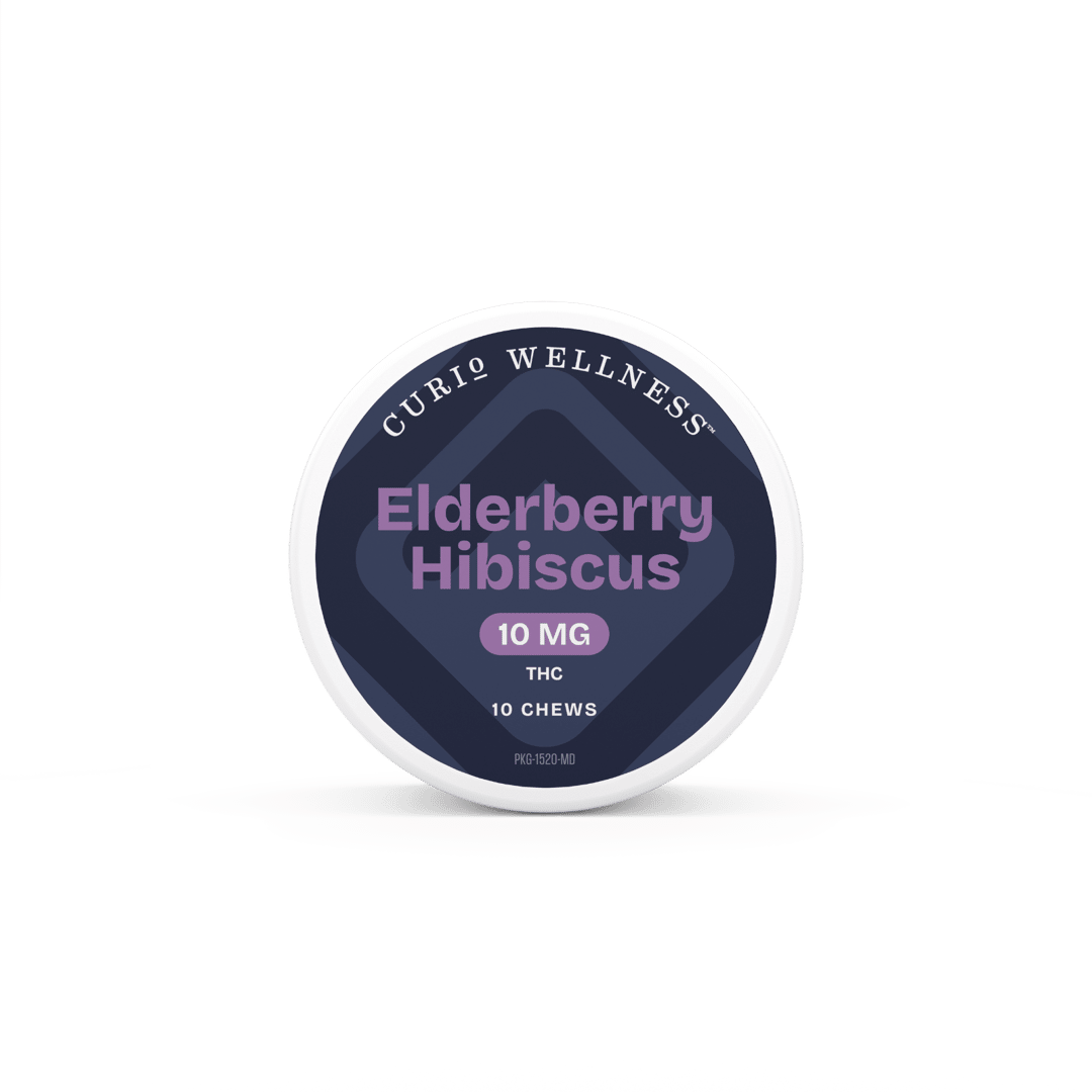 elderberry hibiscus - 100mg  candies   - 10pk