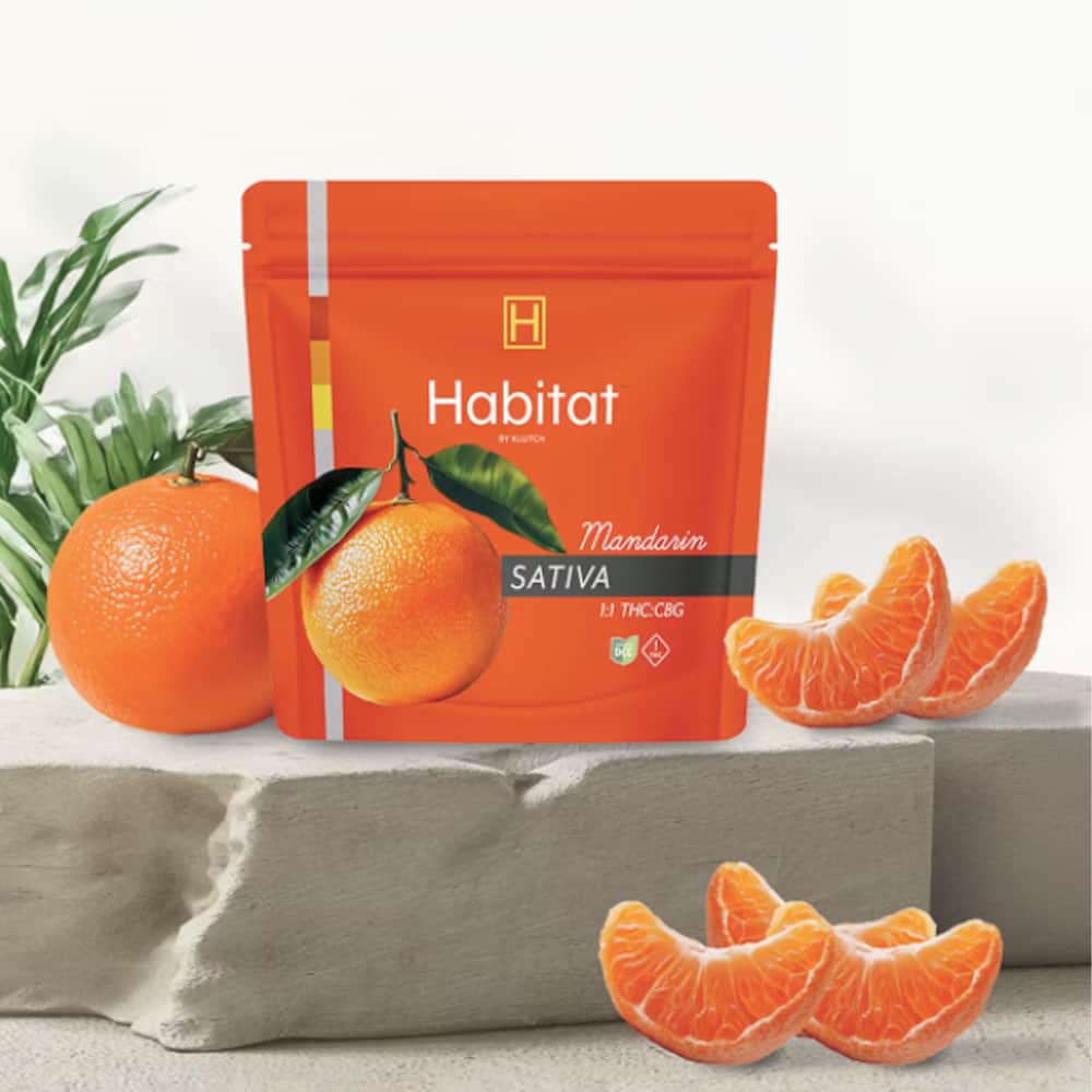 mandarin - 100mg  candies - sativa  - 20pk