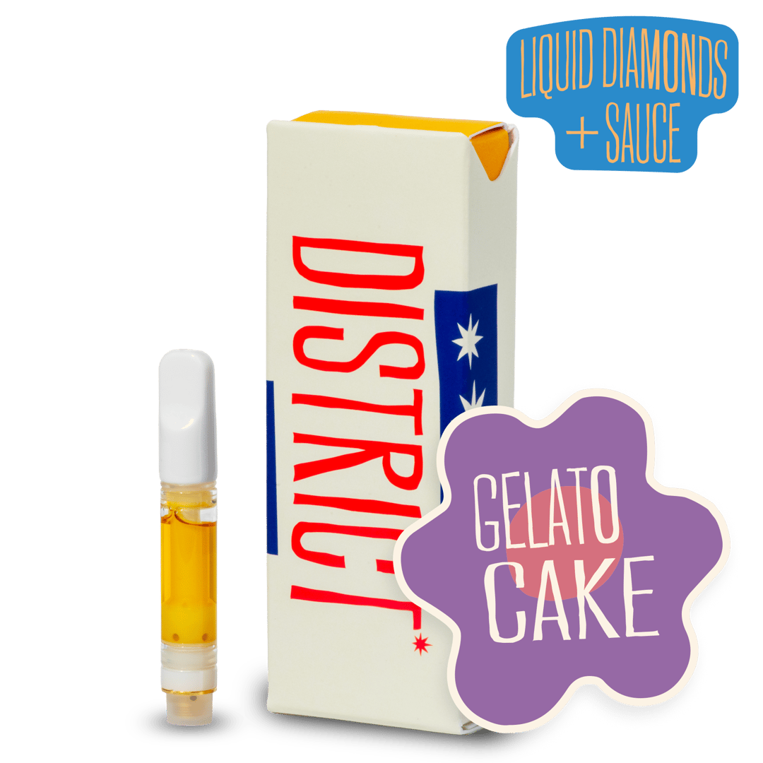 Gelato Cake - 1g Sauce Cart - Hybrid