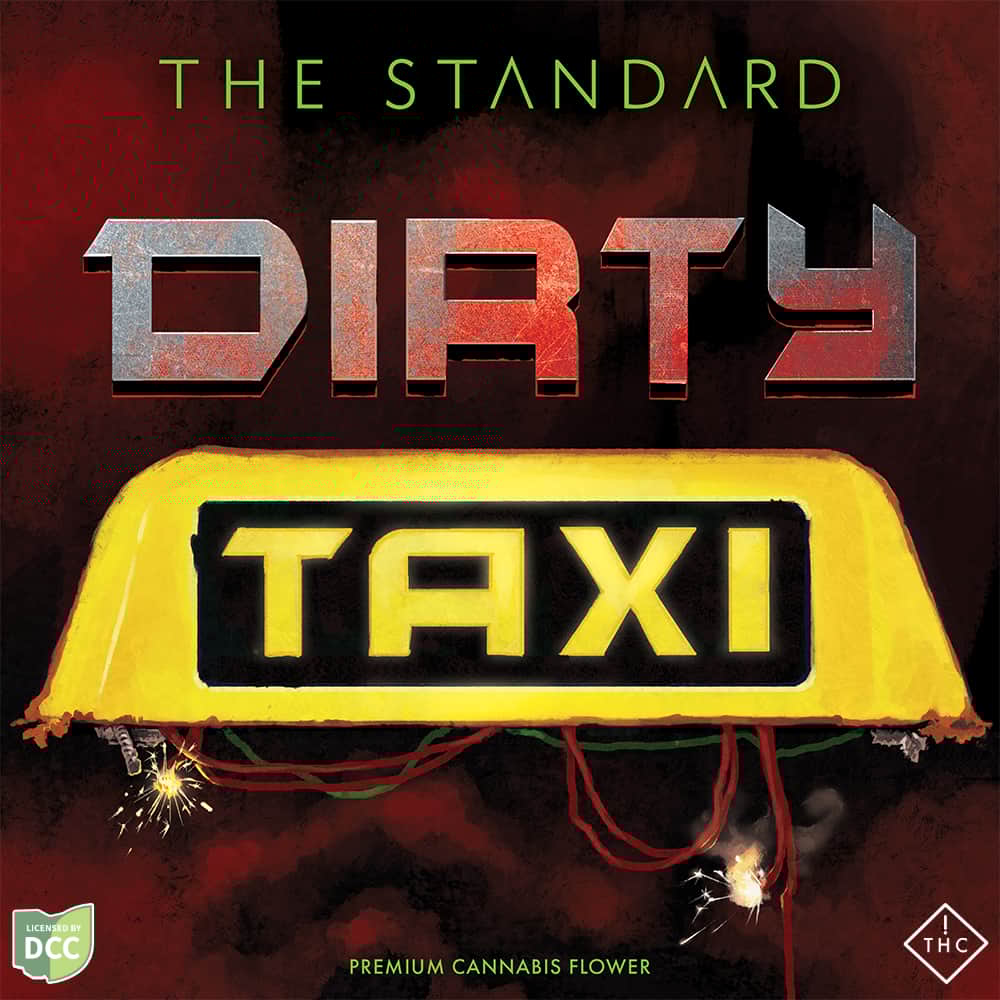 dirty taxi - 2.83g  whole buds - sativa 