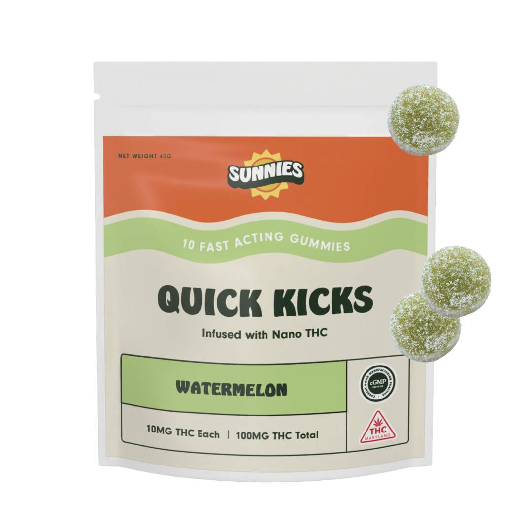 watermelon - 100mg  candies - hybrid  - 10pk