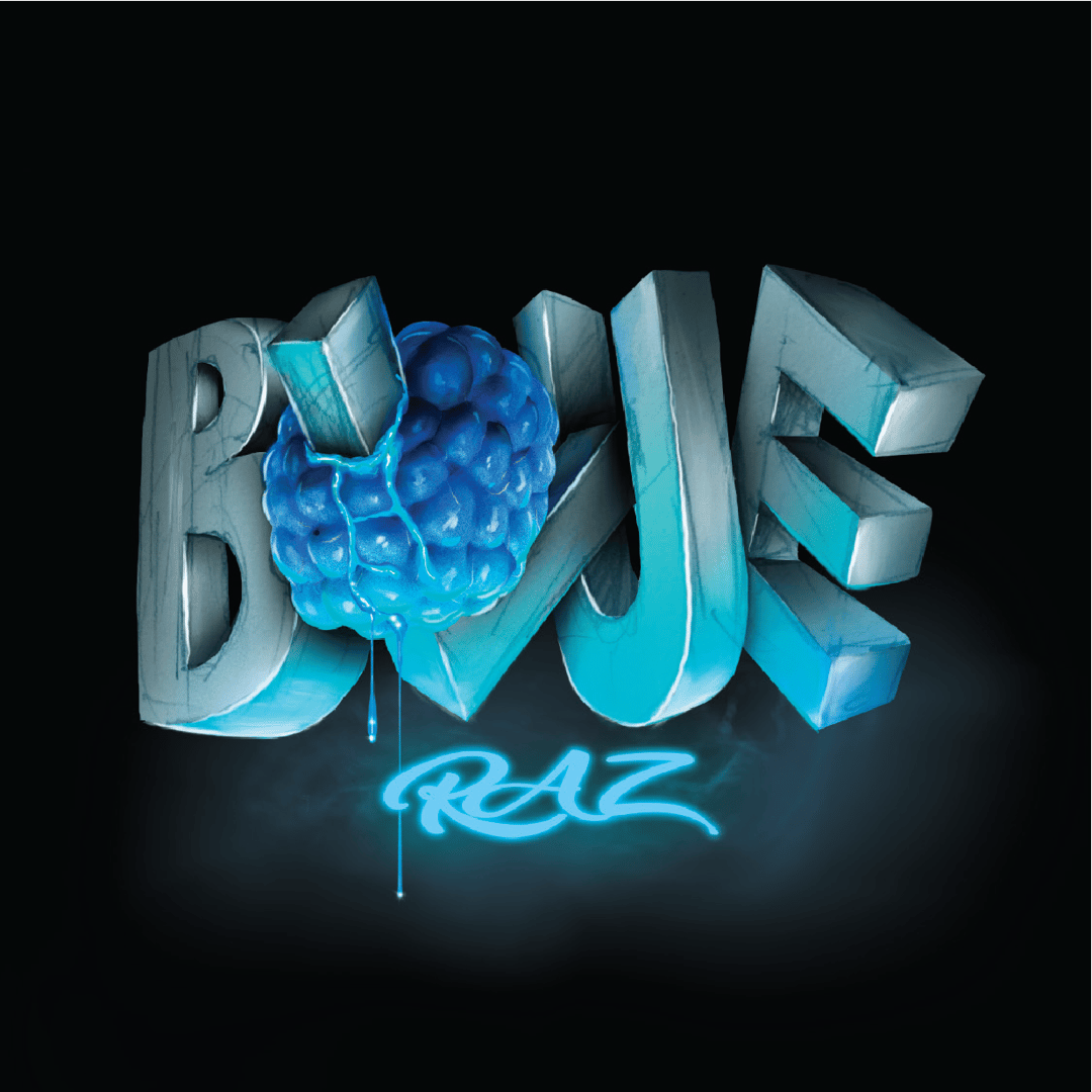 blue raz - 1g live resins - indica