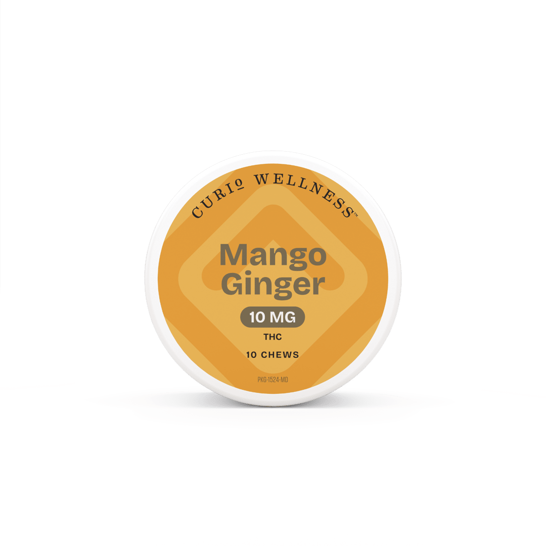 mango ginger - 100mg  candies   - 10pk