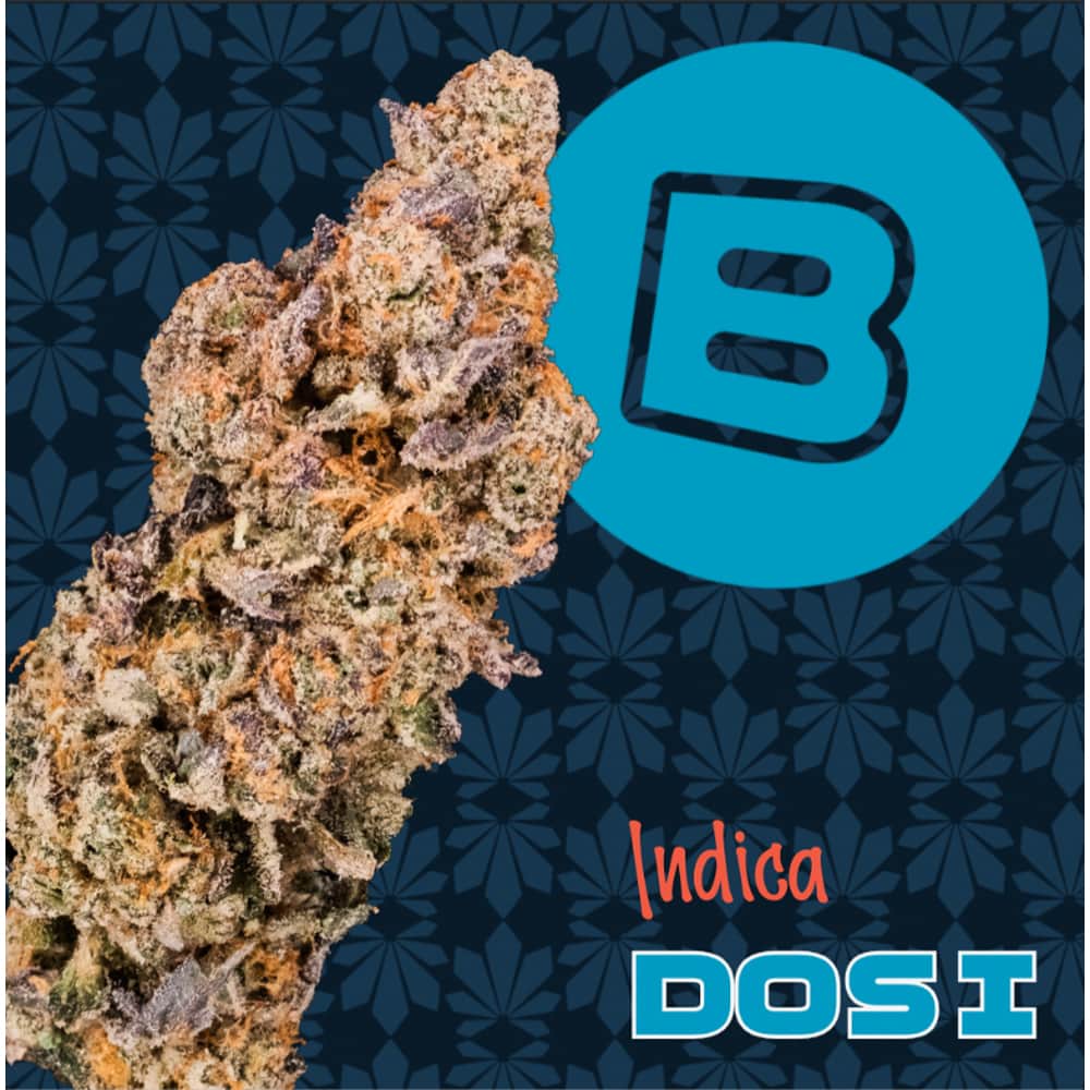 dosi - 14.15g whole buds - indica