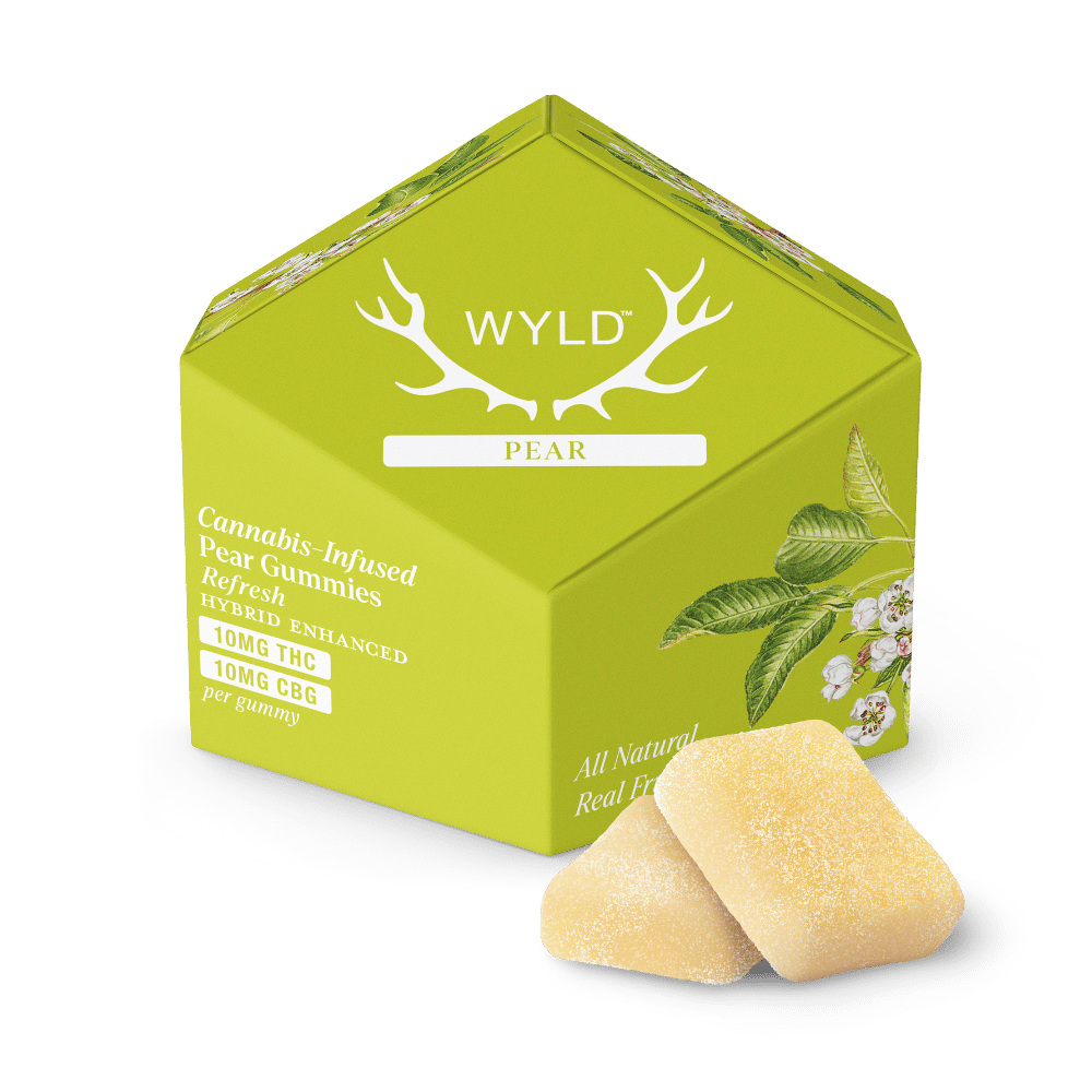 pear 1:1 - 100mg candies - hybrid - 10pk