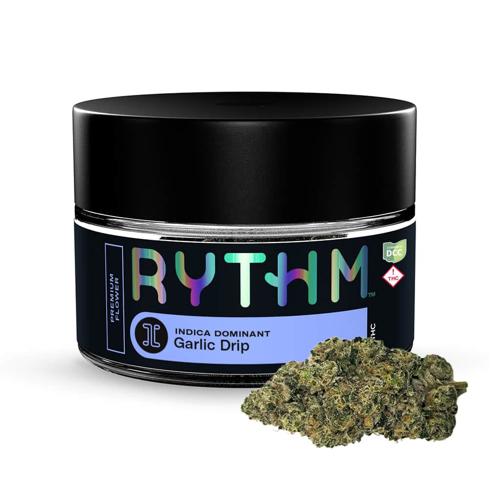 garlic drip - 2.83g whole buds - indica