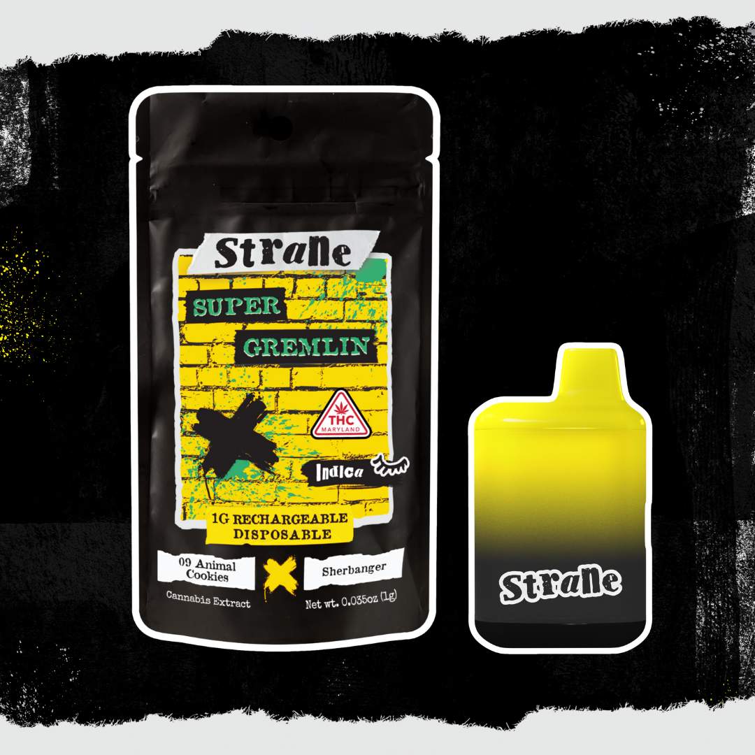 super gremlin - 1g distillate disposables - indica 