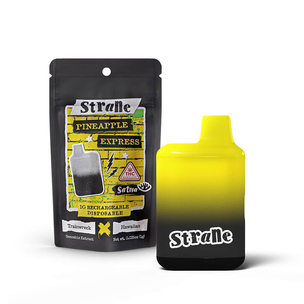 pineapple express - 1g distillate disposables - sativa
