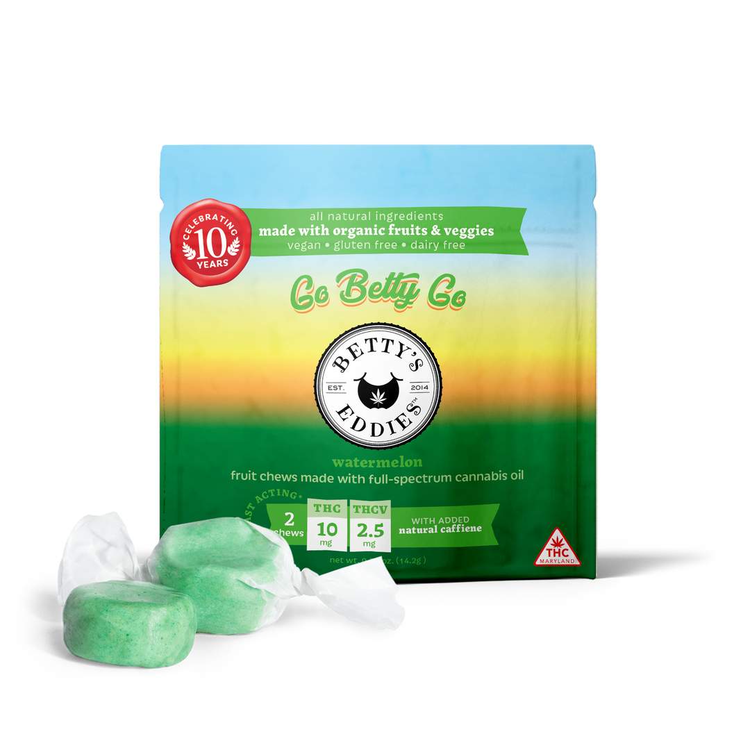 go betty go watermelon - candies 20mg - 2pk