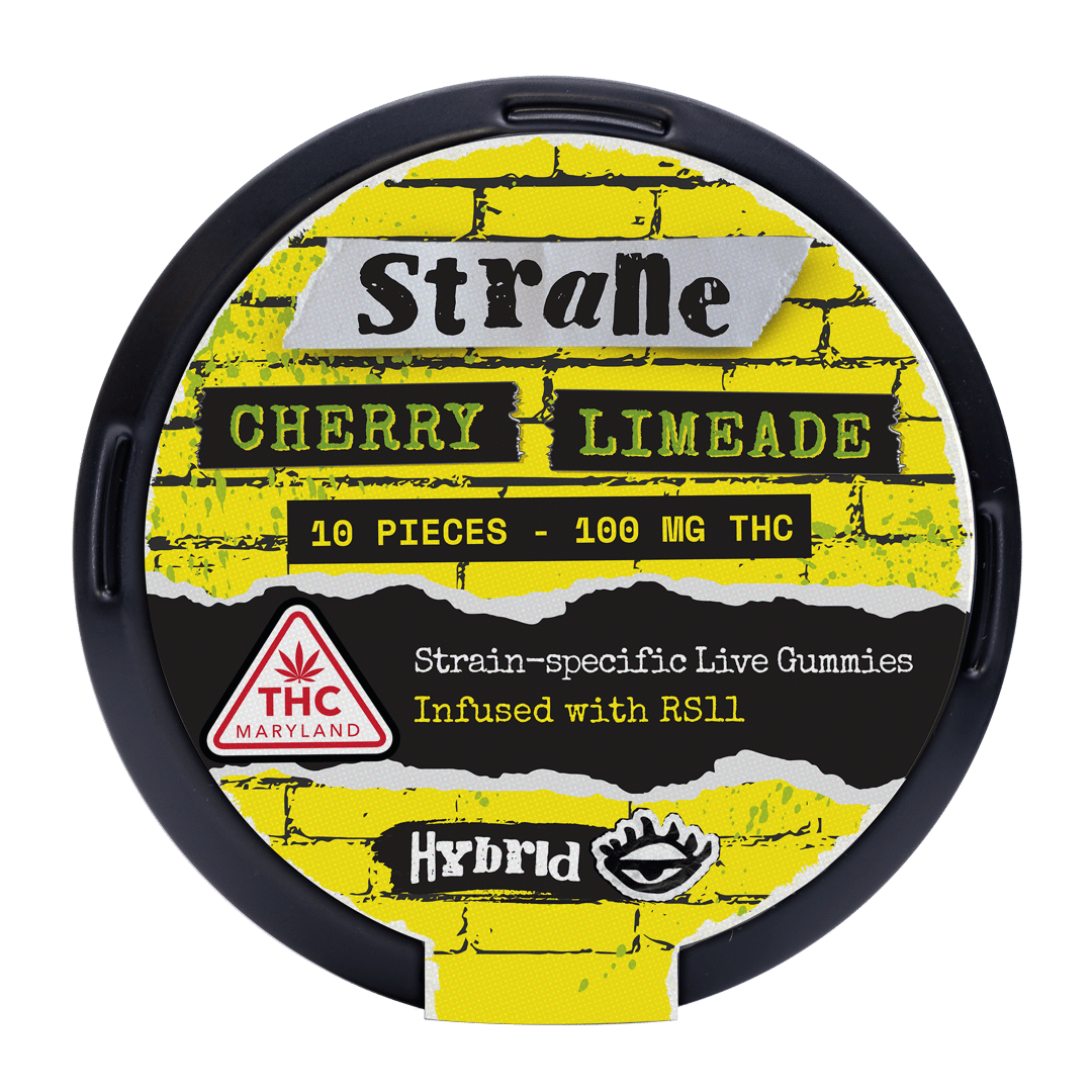 cherry limeade - 100mg  candies - hybrid  - 10pk