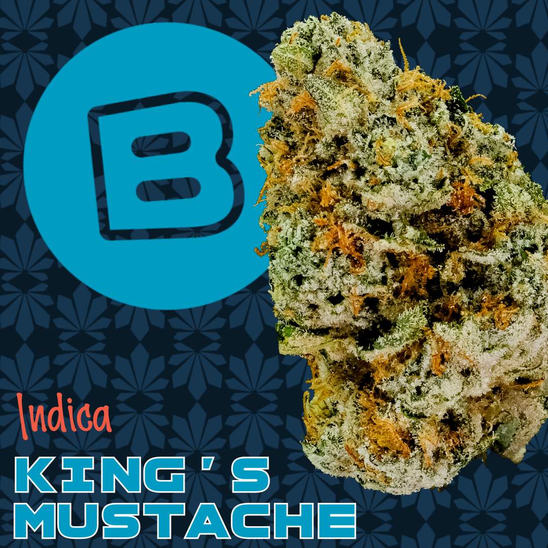 king's mustache - smalls 14.15g - indica