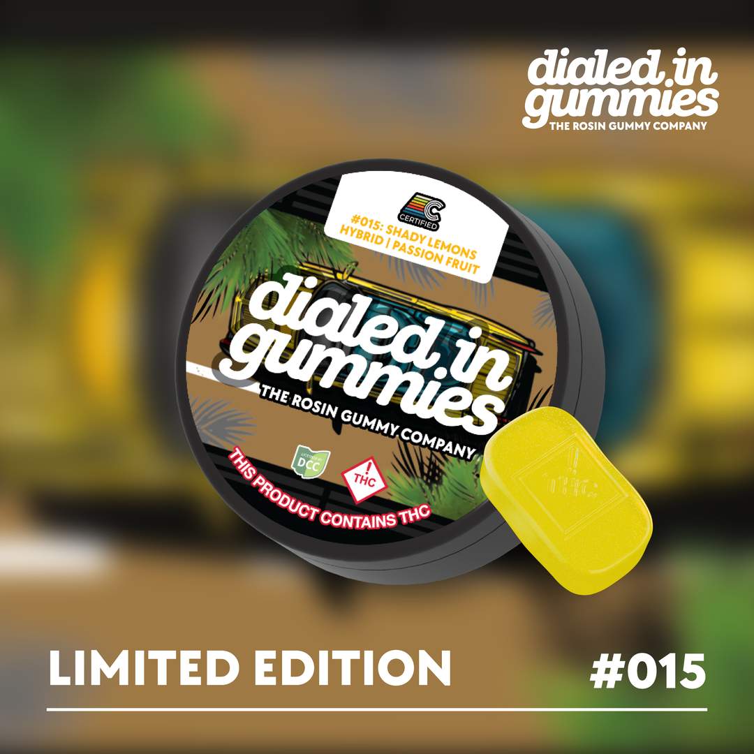 Passion Fruit Shady Lemons - 100mg Candies - Hybrid - 10pk