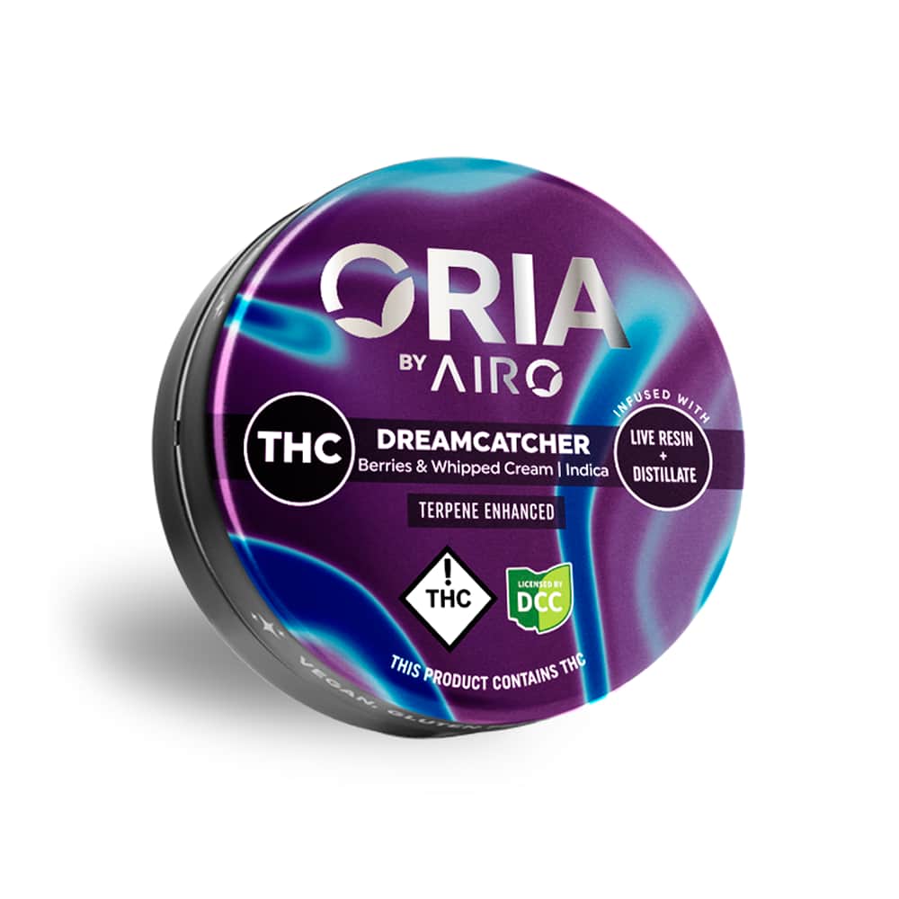 berries & whipped cream dreamcatcher - 100mg  candies - indica  - 10pk