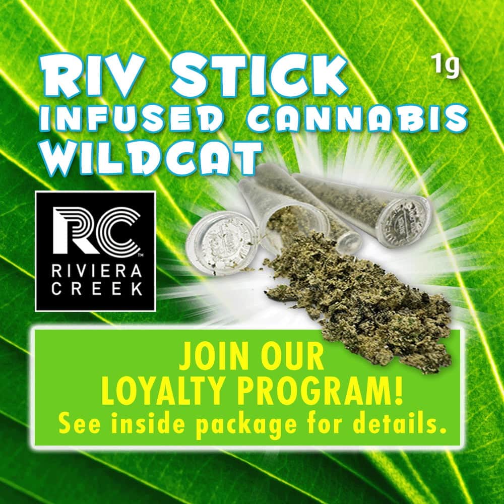 wild cat - 1g  riv stick - sativa 
