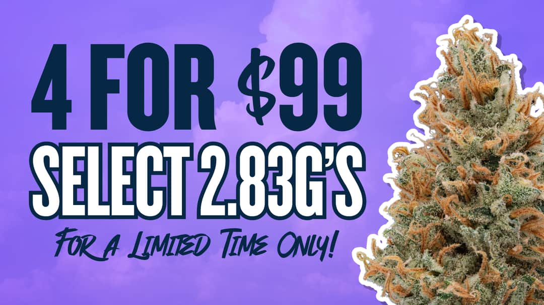 4 FOR $99 SELECT 2.83G