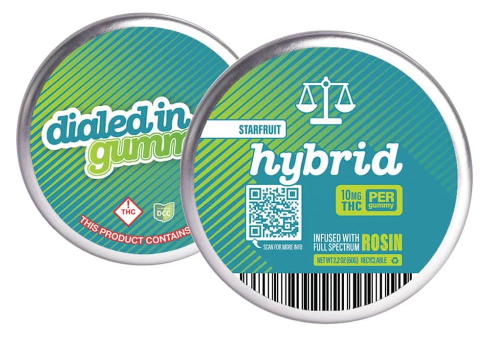 starfruit - 100mg  candies - hybrid  - 10pk