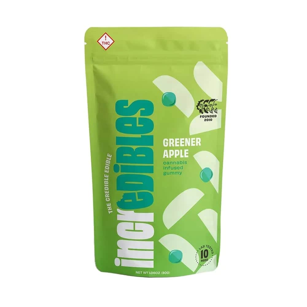 greener apple - 110mg  candies - hybrid  - 10pk