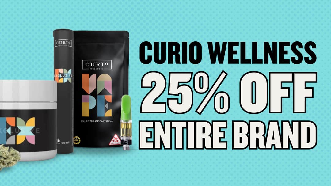 25% OFF CURIO WELLNESS