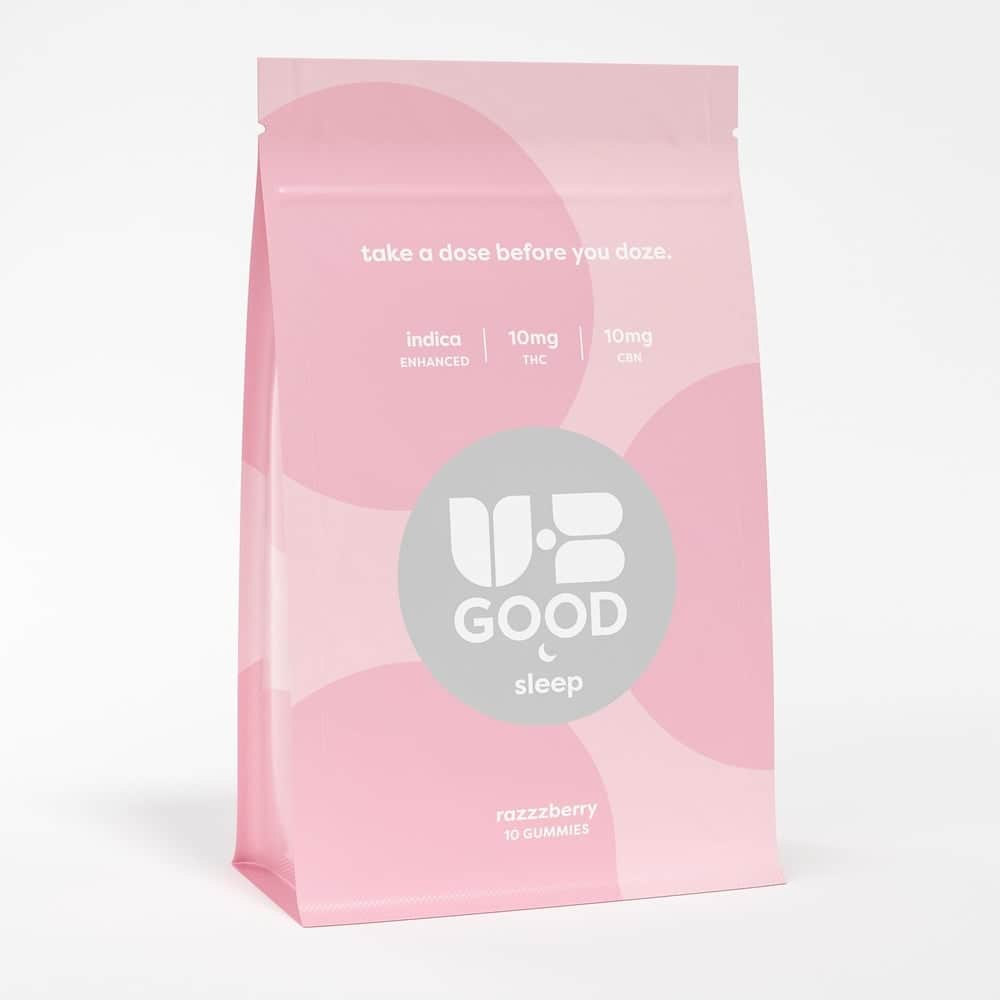 razzzberry 1:1 sleep - 100mg  candies - indica  - 10pk