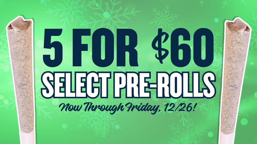 BUY 5 PREROLLS FOR $60 (1G OR 0.5G 2PK)