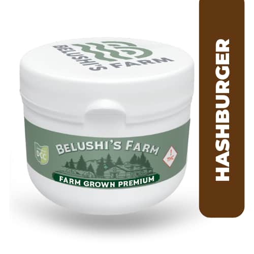 hash burger - 2.83g  whole buds - indica 