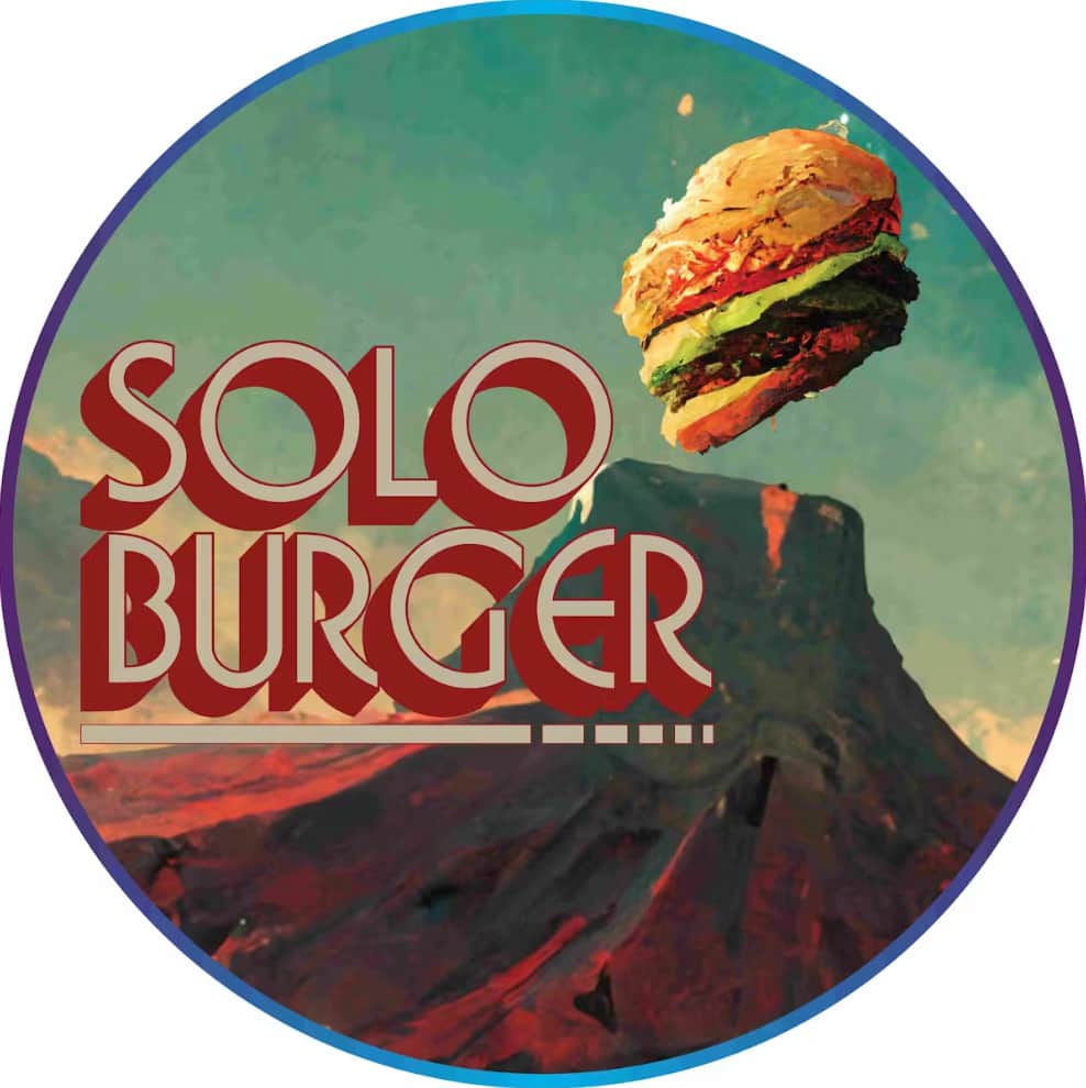 solo burger - 2.83g whole buds - hybrid