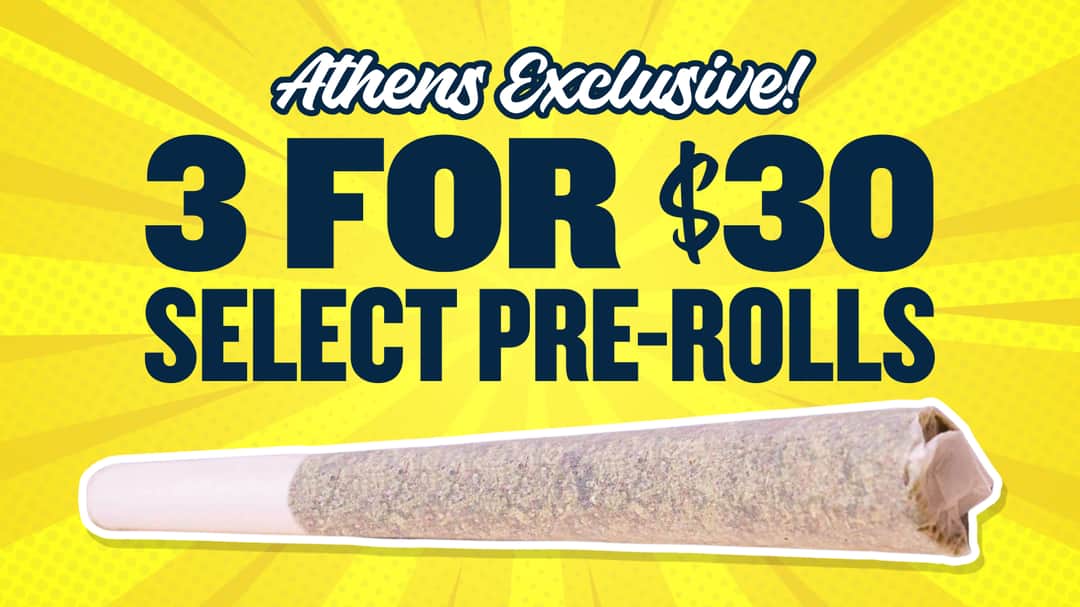3 FOR $30 SELECT PREROLLS