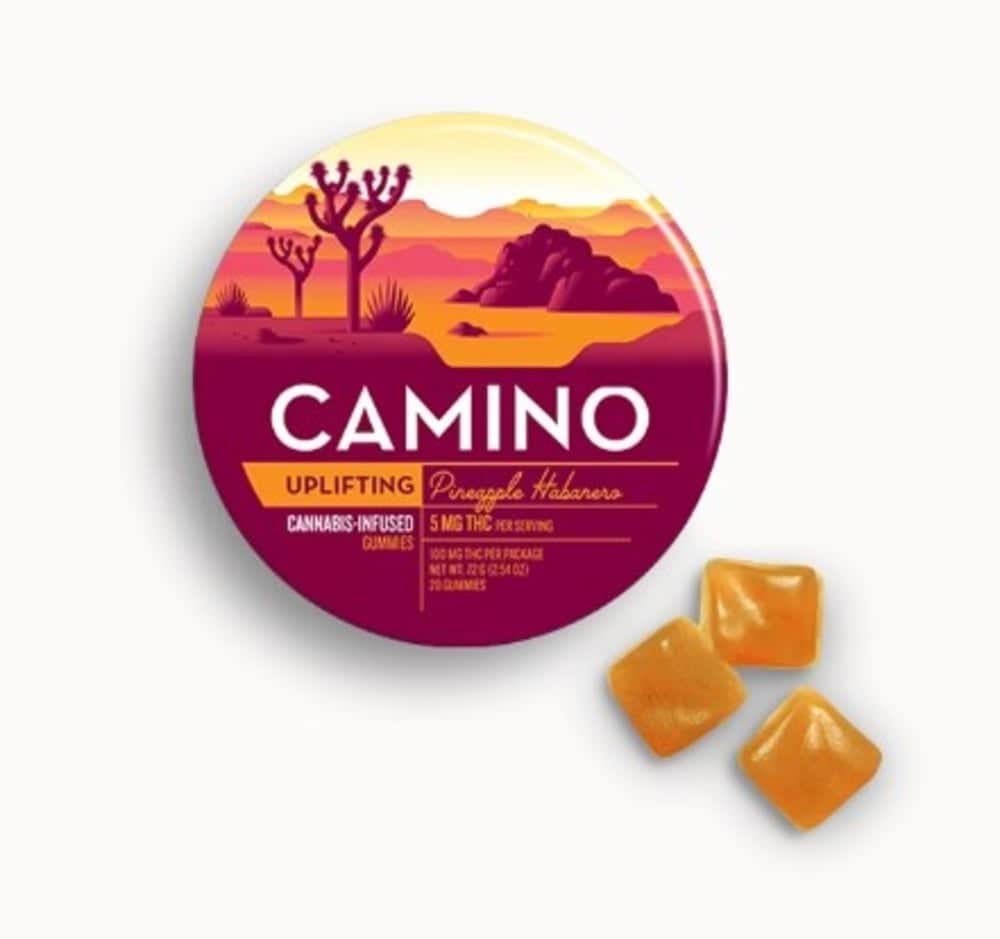 pineapple habanero - 100mg  candies - sativa  - 20pk