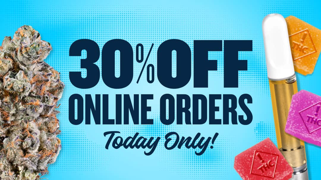 30% OFF ALL MED ONLINE ORDERS