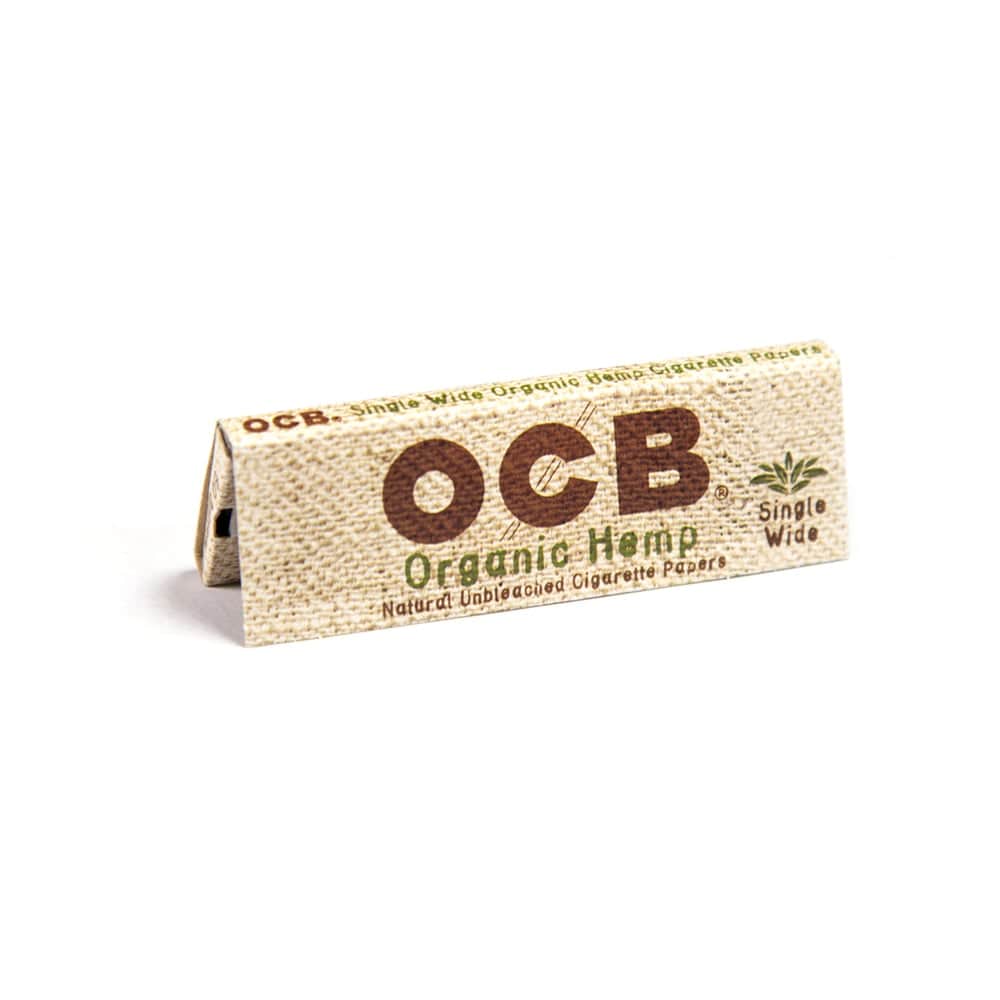 organic hemp single wide rolling papers -   papers  