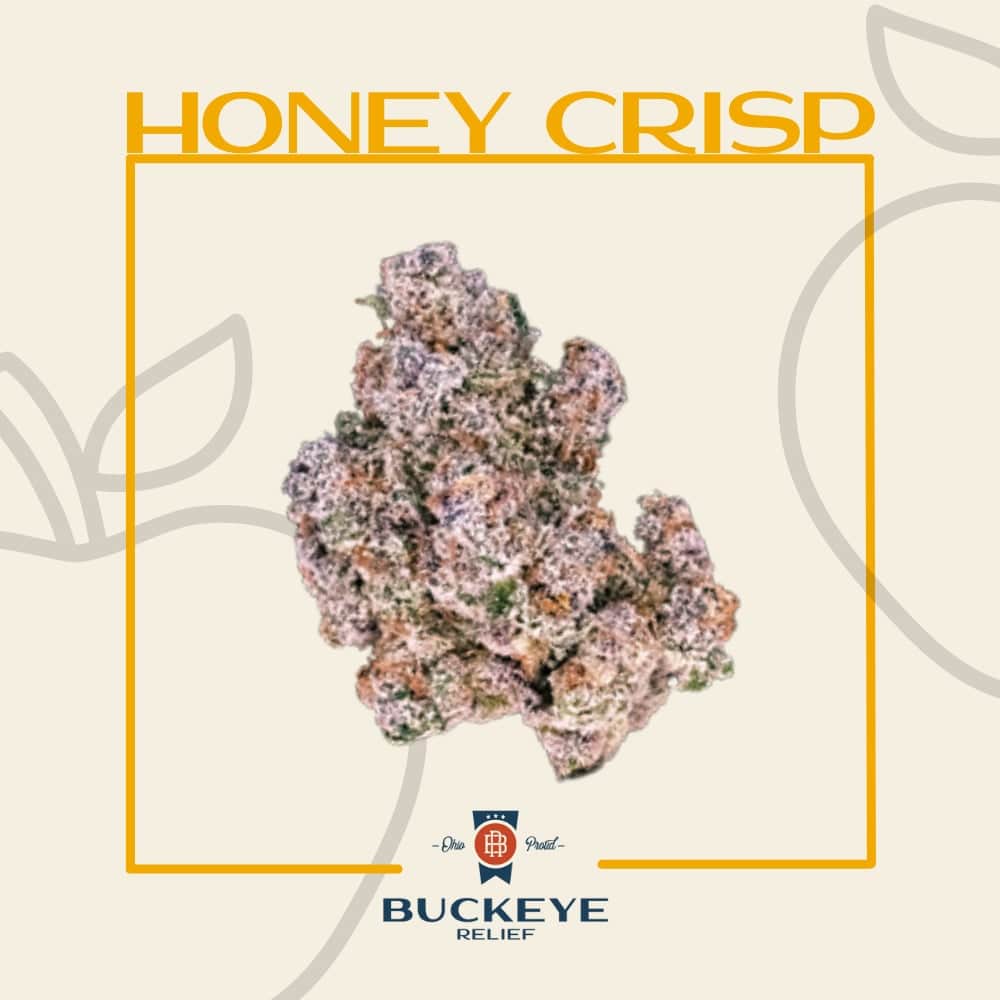 honey crisp - 2.83g  whole buds - hybrid 