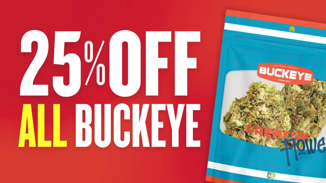25% OFF BUCKEYE RELIEF