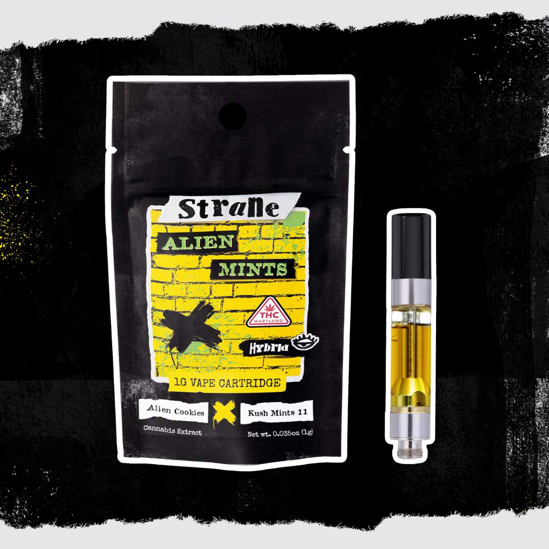 Alien Mints - 1g Distillate Cart - Hybrid