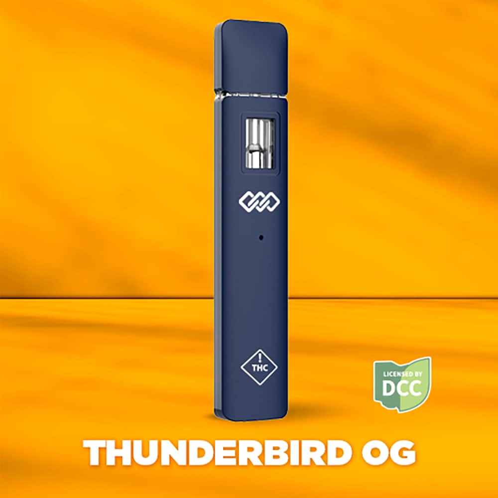 Thunderbird Og - 1g Distillate Disposable - Hybrid