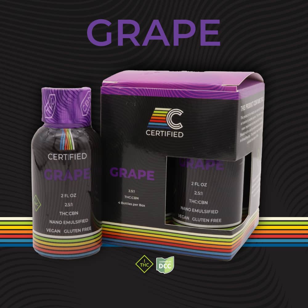 Grape 2:1 - 100mg Drinks - 4pk