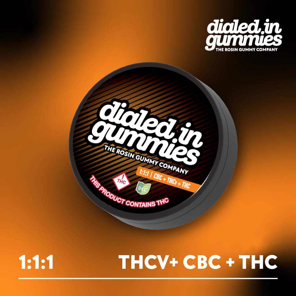 Blood Orange 1:1:1 THCV:CBC:THC - 100mg Candies - 20pk