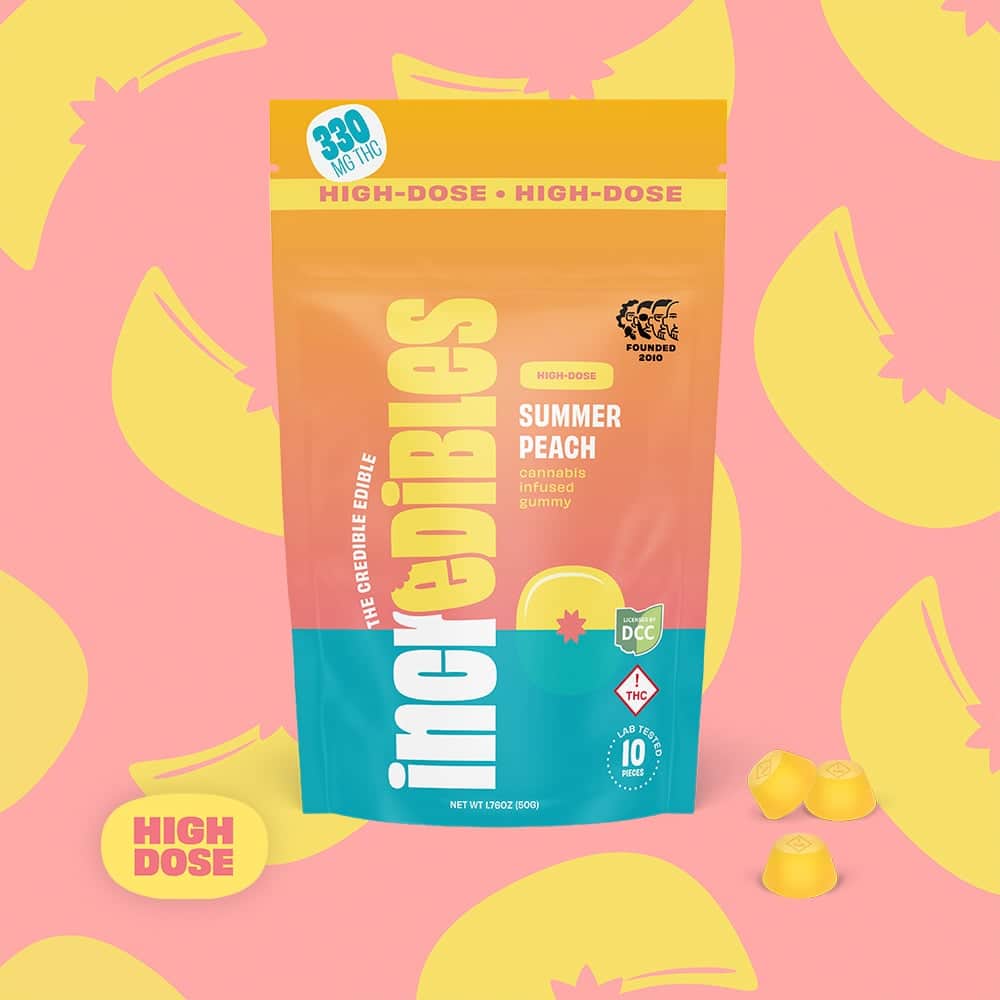 Summer Peach Hd - 330mg Candies - 10pk