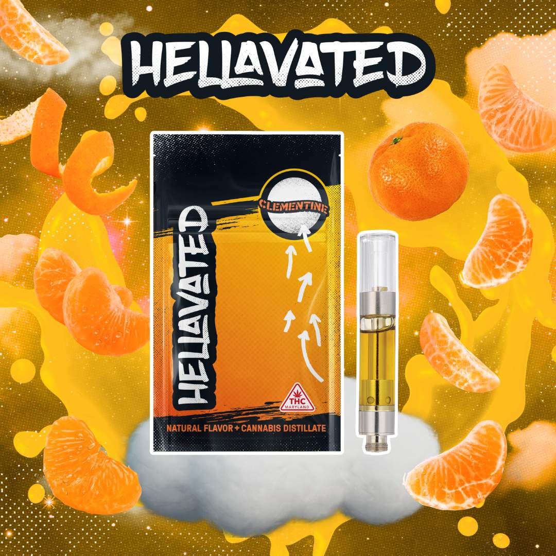 Clementine - 1g Distillate Cart - Hybrid